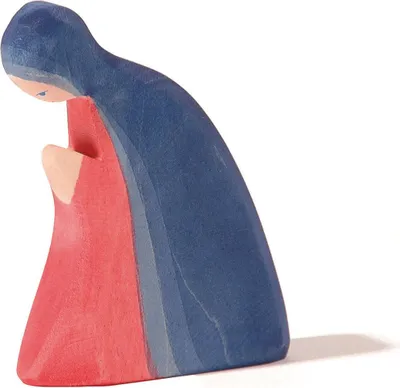 Produktbild von Ostheimer Maria Weihnachtsgrippenfigur Holzspielzeug 2farbig 12cm