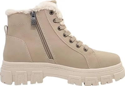 Productafbeelding van Tom Tailor  Damenschuhe Stiefel Schnürer Beige Freizeit