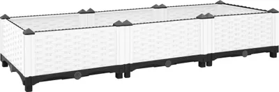 Zdjęcie produktu dla Maison Exclusive - Donica do podwyższonej rabaty, 120x40x23 cm, polipropylen