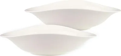 Imagen del producto de Set de platos para pasta Vapiano, 2 piezas. Dimensiones: 251 x 203 x 48 mm, capacidad: 100 ml. Marca: Villeroy & Boch. Número de artículo: 1042578476. Código EAN: 4003686364752
