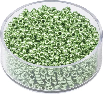 Produktbild von KNORR PRANDELL 213104419 Böhmische Rocailles Ø 25 mm Glas grün