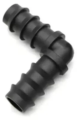 Immagine prodotto di Raccordo a 90° per tubi di irrigazione – 16 mm