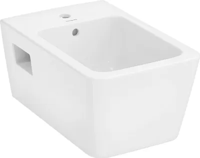 Immagine prodotto di hansgrohe EluPura Original Q bidet mural, 1 trou de robinetterie, avec trop-plein, 360x540x260mm, blanc, 60284450, 60284450
