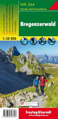 Obrázek produktu pro WK 364 Bregenzerwald 1:50 000 / turistická mapa