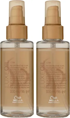 Produktbild von Wella SP Luxe Oil 2 x 100 ml Reconstructive Elixir Haaröl Set