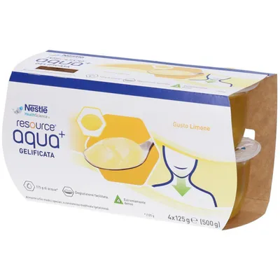 Immagine prodotto di Resource Aqua Acqua Gelificata+Lemon Cup 6 4X125 G