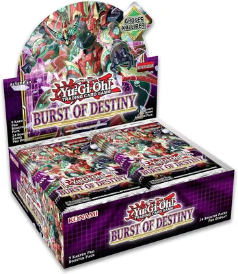 Produktbild von Yu-Gi-Oh! Burst of Destiny Booster Box German