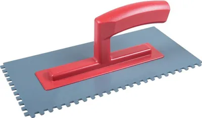 Produktbild von CON:P Zahnglättekelle 280 x 140 mm, Zahnung 6 x 6 mm Kunststoff