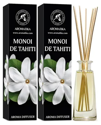 Image de Bâtonnets parfumés Monoï de Tahiti, 200 ml, avec extrait de fleur de Tiaré