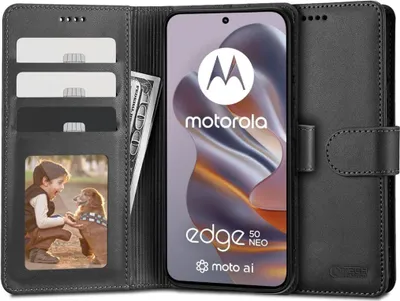 Produktbild von Tech-Protect Geldbörse Motorola Edge 50 Neo Schwarz