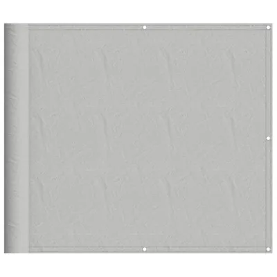 Produktbild von vidaXL Balkon-Sichtschutz Hellgrau 90x300 cm 100 % Polyester-Oxford