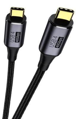 Image de Câble GEN 3x2 USB4™ 40Gbps 8K@60Hz Thunderbolt 3 0.3m