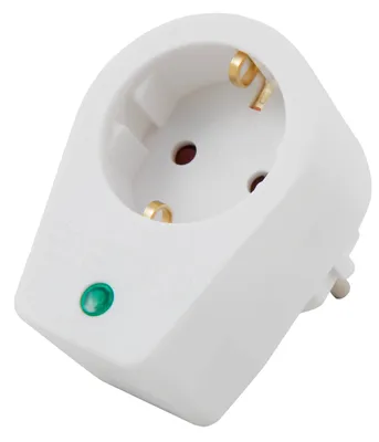 Zdjęcie produktu dla Adapter gniazda McPower z zabezpieczeniem przeciwprzepięciowym, 230V/3,500W