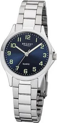 Produktbild von Regent 12220990, Damenuhr, Alloy, silber