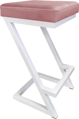 Obrázok produktu pre Barová stolička ZETA LOFT METAL, biela základňa MG58