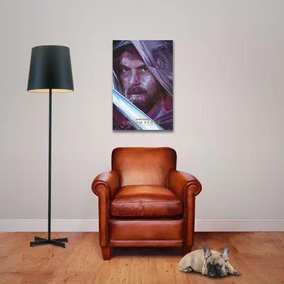 Produktbild von Star Wars - Poster - Kenobi Jedi Knight + 1 Packung tesa Powerstrips® - Inhalt 20 Stück
