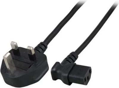 Produktbild von Microconnect PE090420A, 2 m, Netzstecker Typ G, C13-Koppler, H05VV-F, 250 V, 10 A