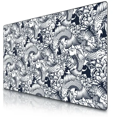 Zdjęcie produktu dla Podkładka pod mysz Titanwolf XXXL 1500x800mm, duży format XXXL, podkładka na biurko, gumowany spód, antypoślizgowa i zmywalna, precyzja i szybkość, Kois