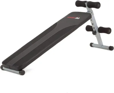 Imagen del producto de Banco de ejercicios con asiento de espuma, 126x31x31 cm, con capacidad de hasta 110 kg, ideal para entrenamientos en casa