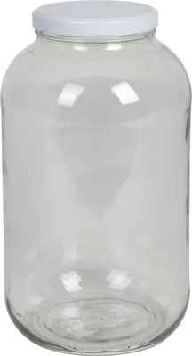 Produktbild von Einmachglas 4,25L Vorratsglas Einweckglas Konservenglas Gurkenglas Schraubdeckel
