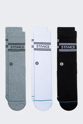 Zdjęcie produktu dla Skarpety Stance Basic Crew 3 pary Multi