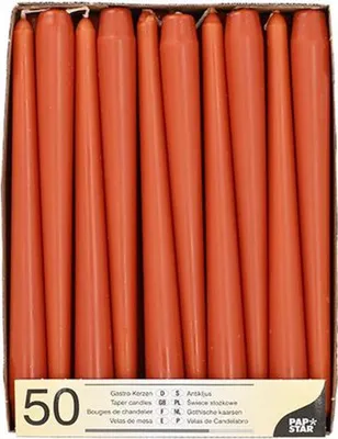 Produktbild von Leuchterkerzen Ø 2,2 cm · 25 cm rost