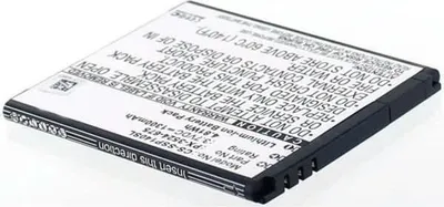 Produktbild von Akku für Simvalley PX-3524-675 Li-Ion 3,7 Volt 1300 mAh schwarz.