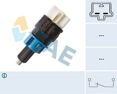 Produktbild von FAE Bremslichtschalter 24603 für HONDA Jazz II Schrägheck (GD, GE3, GE2) mechanisch