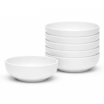 Produktbild von Schale Malmö 15 cm weiß 6er-Set Steingut – Van Well – spülmaschinen- & mikrowellengeeignet
