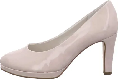 Produktbild von Gabor 81-270 Schuhe Damen Metallic Plateau Pumps Weite F, Schuhgröße:40.5, Farbe:Grau