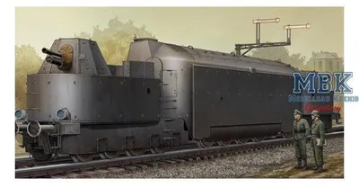 Productafbeelding van Trumpeter, Duitse gepantserde trein, locomotiefnummer 16, schaal 1:35, artikelnummer 223