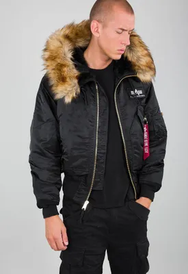 Obrázek produktu pro ALPHA INDUSTRIES 45P pánská letecká bunda s kapucí