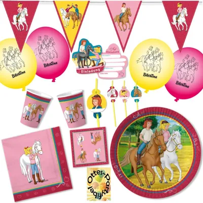 Produktbild von Bibi Und Tina Party-Set 59tlg.