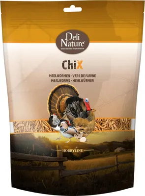 Productafbeelding van ChiX Meelwormen 500 g Deli Nature