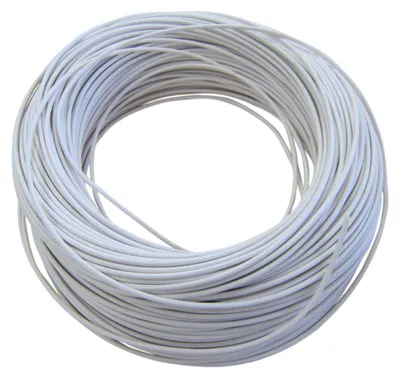 Produktbild von Flexible FLRy 0,5mm² 10m weiß M. in Germany KFZ LKW Kabel Litze Leitung