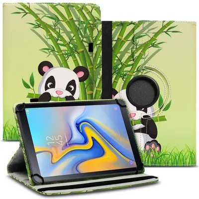 Produktbild von Tablet Hülle für Samsung Galaxy Tab A 10.5 Tasche Schutzhülle Case Cover DrehbarFarben:Motiv 10