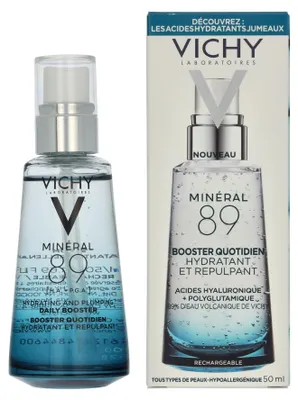 Obrázok produktu pre Vichy Mineral 89 Posilňujúci a vypínací denný booster Even Sensetive/Bez alkoholu 50 ml