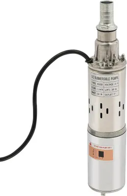 Produktbild von Brunnenpumpe, 8,9 cm, 200 W, 1500 l/h – leistungsstarke Wasserförderung, solarbetrieben