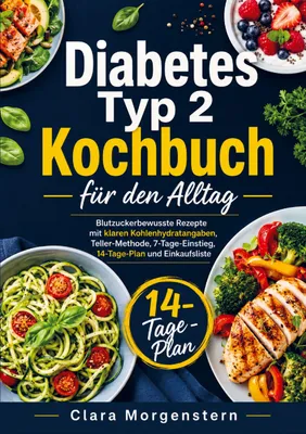 Produktbild von Diabetes Typ 2 Kochbuch für den Alltag