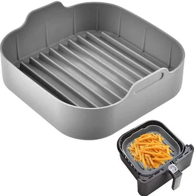 Obrázek produktu pro Sáček do horkovzdušné fritézy 55L-7L, silikonová vložka, čtvercový