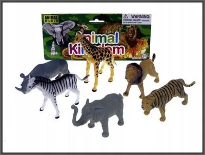 Immagine prodotto di Animali selvatici 10cm 6pz HSH061 05806