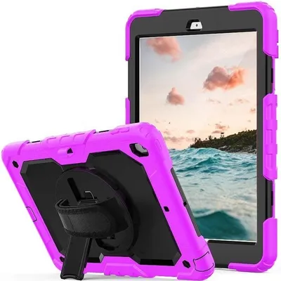 Productafbeelding van Handstrap Pro Hardcase voor iPad Air 2 - Roze