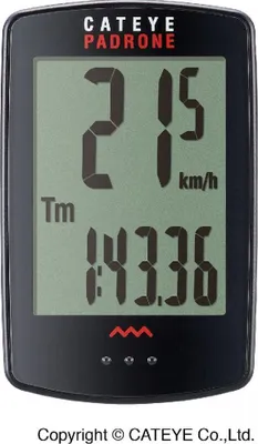 Immagine prodotto di Computer da bicicletta Cat Eye Padrone CC-PA100W, colore: nero