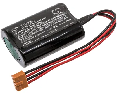 Immagine prodotto di TECHTEK Batteria compatibile con [Okuma] MX-50, MX50 sostituisce A911-2817, per A911-2817-01-010, per A9112817, per E5503-490-012