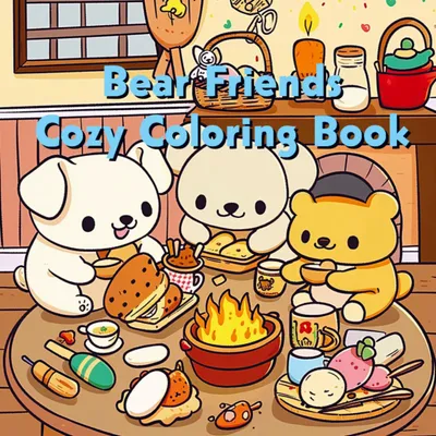 Produktbild von Bear Friends - Cozy Coloring Book