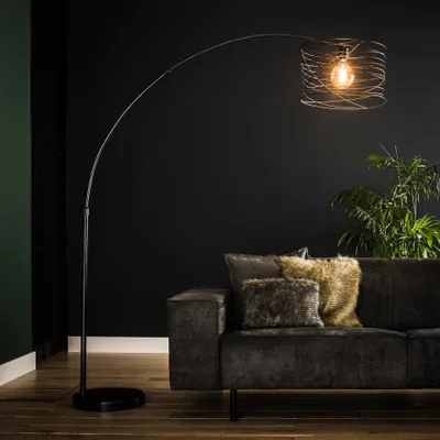 Produktbild von Hoyz - Bogenlampe Industrial - Ø45 - Spirale - Bogenform