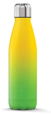 Edelstahl-Isolierflasche 500 ml, kalkgrün, auslaufsicher