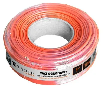 Imagen del producto de Manguera de jardín para bombas sumergibles, con conexión de 1 pulgada. Longitud: 10 metros / Marca: TEGER