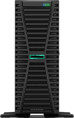 Zdjęcie produktu dla Serwer HPE ProLiant ML350 Gen11, Tower 4U, Intel Xeon Silver 4514Y 16 C / 32 T, 2,0 GHz - 3,4 GHz, pamięć podręczna 30 MB, 150 W, 64 GB DDR5 ECC, 2 x 480 GB SSD, 8 x SFF, 2 x 1000 W, bez systemu operacyjnego