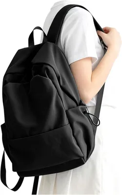 Produktbild von PolkaHome® Schulrucksack für Mädchen, Teenager, Damen, Laptop-Rucksack, leicht, für Schule, Universität, Arbeit, Reisen